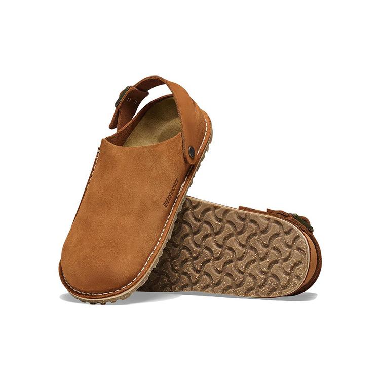 Birkenstock Lutry Премиальная замшевая кожа узкий крой 'Норка' 1025390