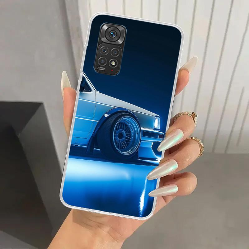 Крутой чехол для телефона автомобиля MK4 MK5 Golf для Xiaomi Redmi Note 15 14 14S 13 12S 12 Pro 11S 11 Plus 11T 11E 10S Мягкий Funda Чехол с принтом Re