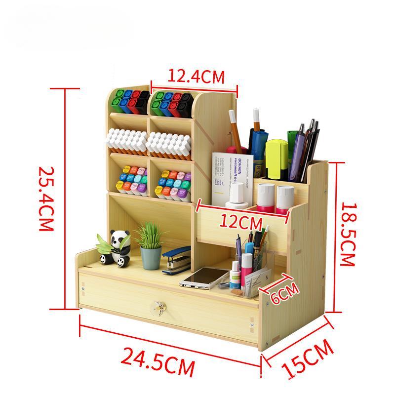 Holder Organizer Storage Box Modern Student Desktop Pen Rack Office Supplies Multi-functional Large-capacity Creative