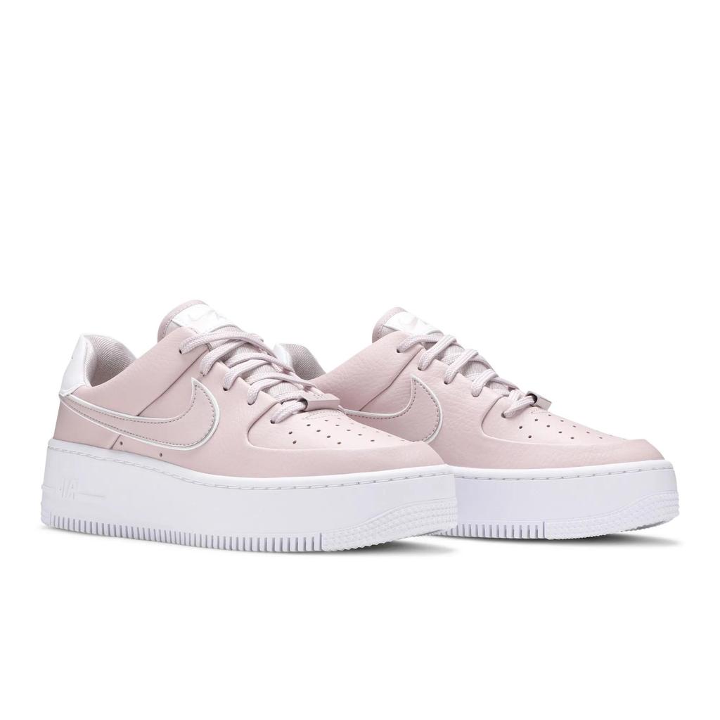 Nike Womens Air Force 1 Sage Low 'Platinum Violet' (women's sizes) Platinum Violet / Platinum Violet / Platinum Violet / White Skate Shoes