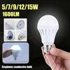 5/7/9/12/15W Portable Spotlights Rechargeable E27 LED Bulbs The Smart Emergency Bulb Automatic Bright On Water Light Bulbs for Room Christmas Lights