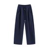 Spring and Autumn Updated Comfortable Fit Leisure Sweatpants High Waisted Narrow Wide Leg Pants