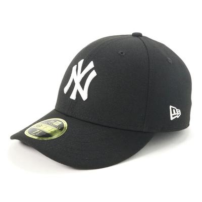 [New Era] Кепка MLB Низкопрофильная Шляпа NY Черный/Белый 7 3/8 LP5950 NEYYAN BLK SWHI 25J