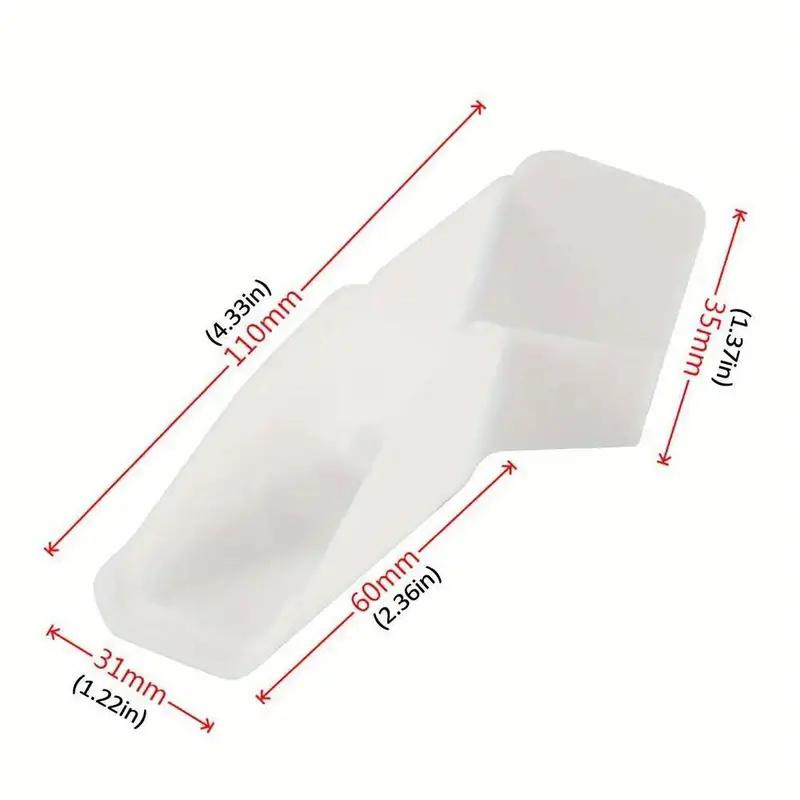2pcs RV Gutter Spout Extended Rain Gutter Spouts RV Trailer Hardware Rainwater Gutters Diverter Roof Drain Accessories