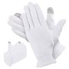 Segbeauty Hand Care Gloves, 6 Pairs (12 Pieces), Hand Treatment Gloves, 100% Pure Cotton, Hand Protection, Hand Care, Night Gloves, Gentle On the Skin