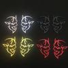 Fast & Furious 8 Hellcat Challenger SRT Demon Metal Side Logo Car Sticker