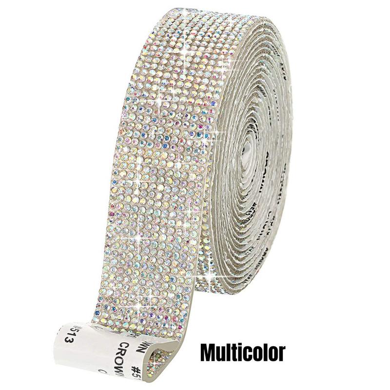 12 стразов X 1 ярд самоклеящаяся лента со стразами DIY Декор наклейки для рукоделия DIY Декор HMM