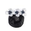 Flower Hairpin Korean Bun Snood Ponytail Clip Hairgrips Cover Net Vintage Women Spring Clip  Gift