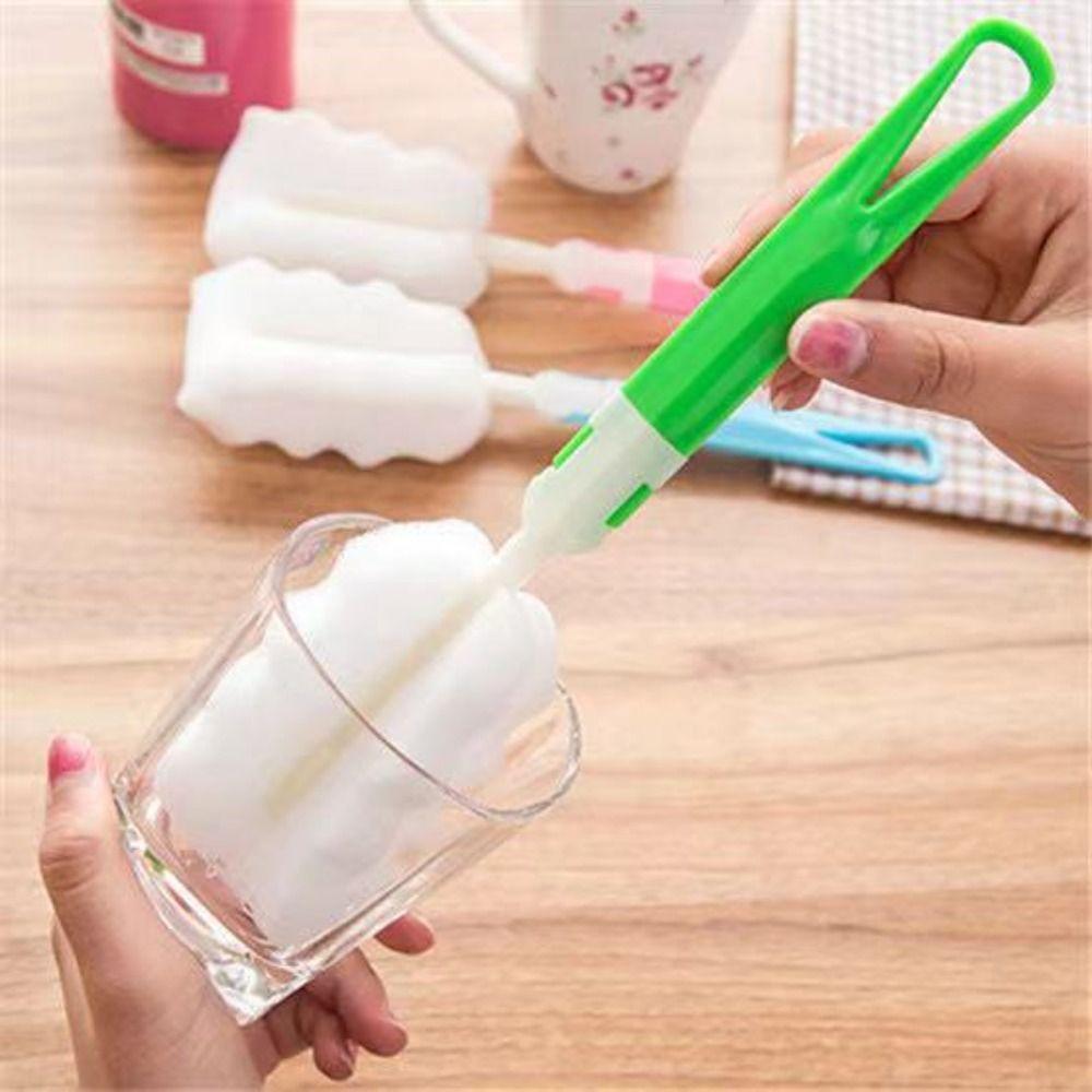 Detachable Milk Bottle Brush Plastic Glass Cleaning Brush Multifunction Cup Cleaning Brush Home