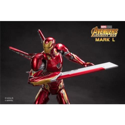AC Chudo Toys ZHONGDONG ZDTOYS Iron Man Series MK50 DX Version Movable Action Figure Model 1912-50