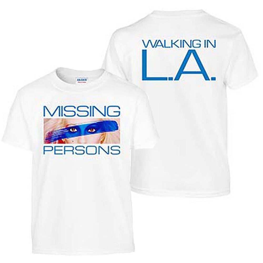 Missing Persons Walking In LA Double Sided T-Shirt