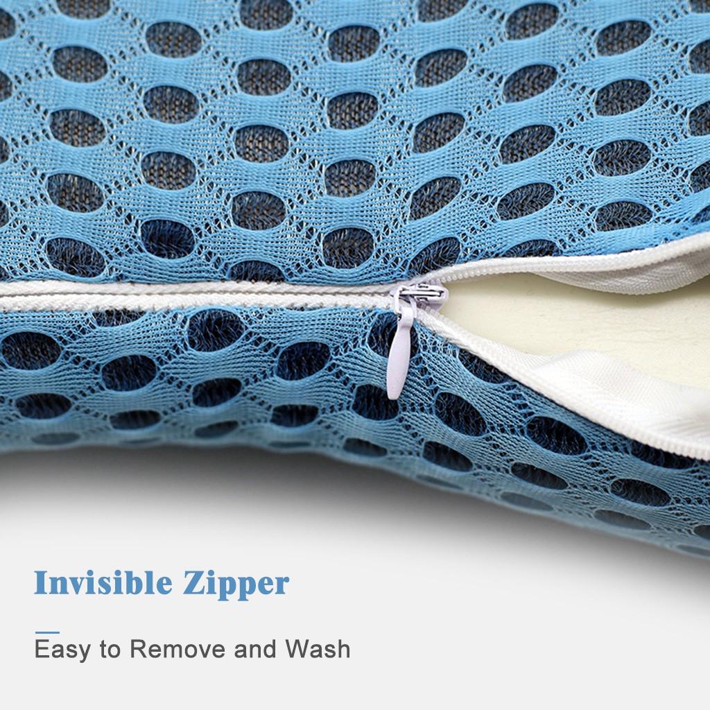 Подушка для спины из пены с эффектом памяти для поясницы, автокресло для дома и офиса