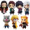 Anime Figures Inosuke Tanjirou Nezuko Zenitsu PVC Toys Action Figura Giyuu Kimetsu Collection Model Doll