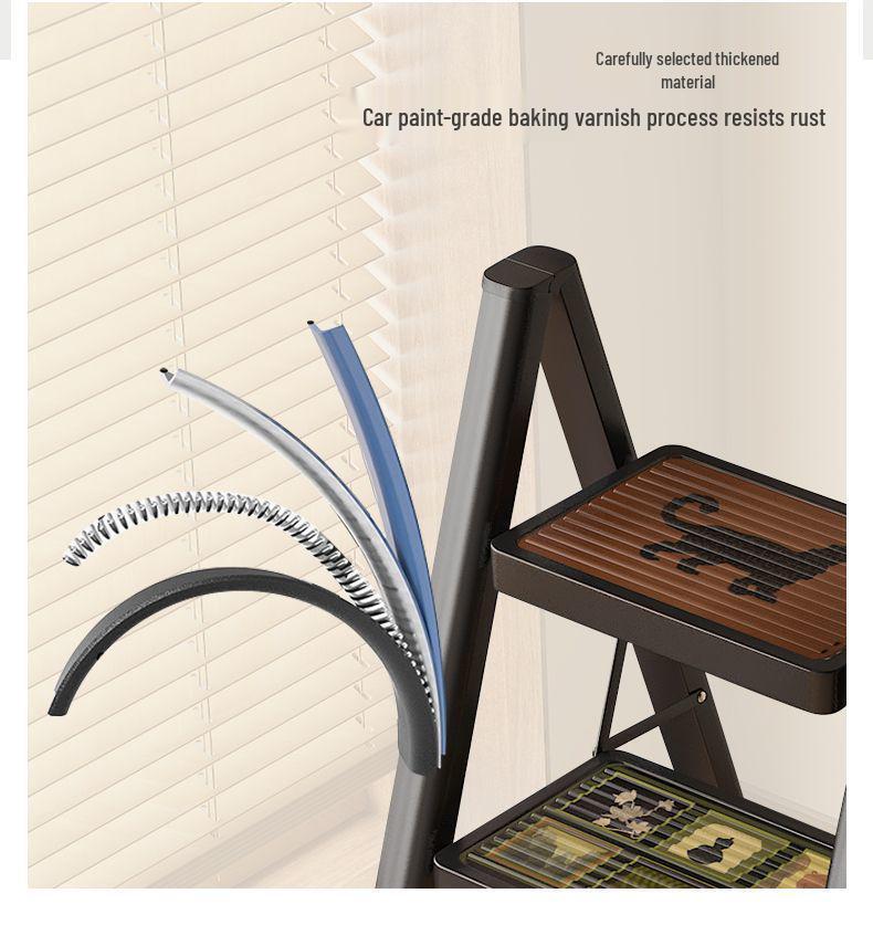 Meishida Портативная телескопическая стремянка А-образной формы в китайском стиле для использования в помещении