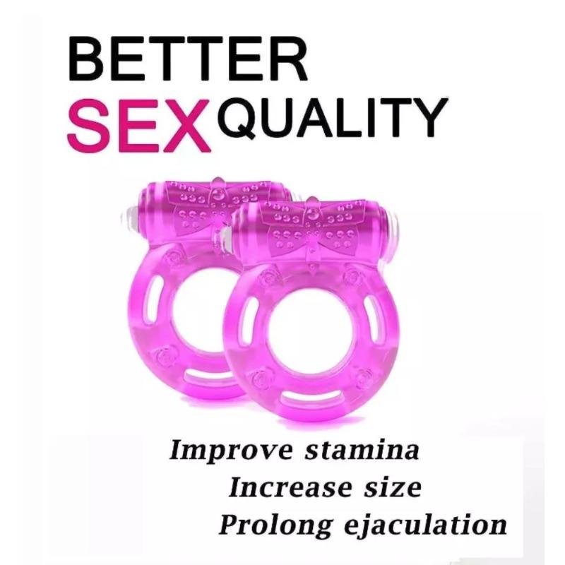 Mini Vibrating Cock Ring Waterproof G-spot Penis Sleeve Ring Vibrator Couple Sex-Toy Clit Stimulator Plessure Support Shopping