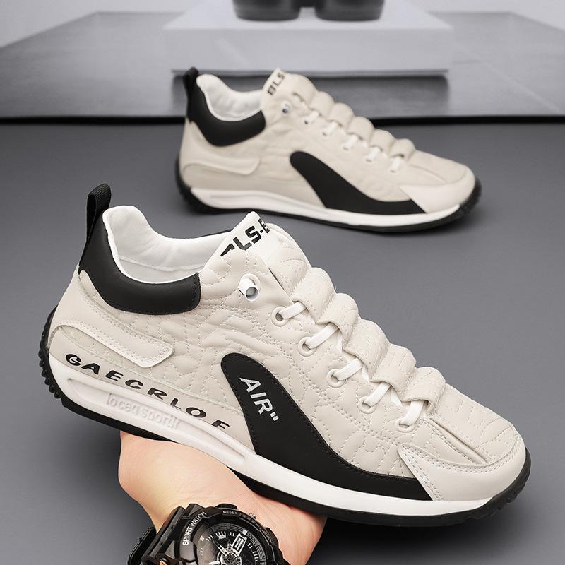 2024 весна новые повседневные туфли с низким верхом тренд универсальные дышащие мужские кроссовки для бега на открытом воздухе мужская корейская версия дорожная обувь