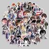 Водонепроницаемые наклейки для ноутбука и чемодана «Bungo Stray Dogs» - 50 листов, без следов, декор для DIY фотоальбома.