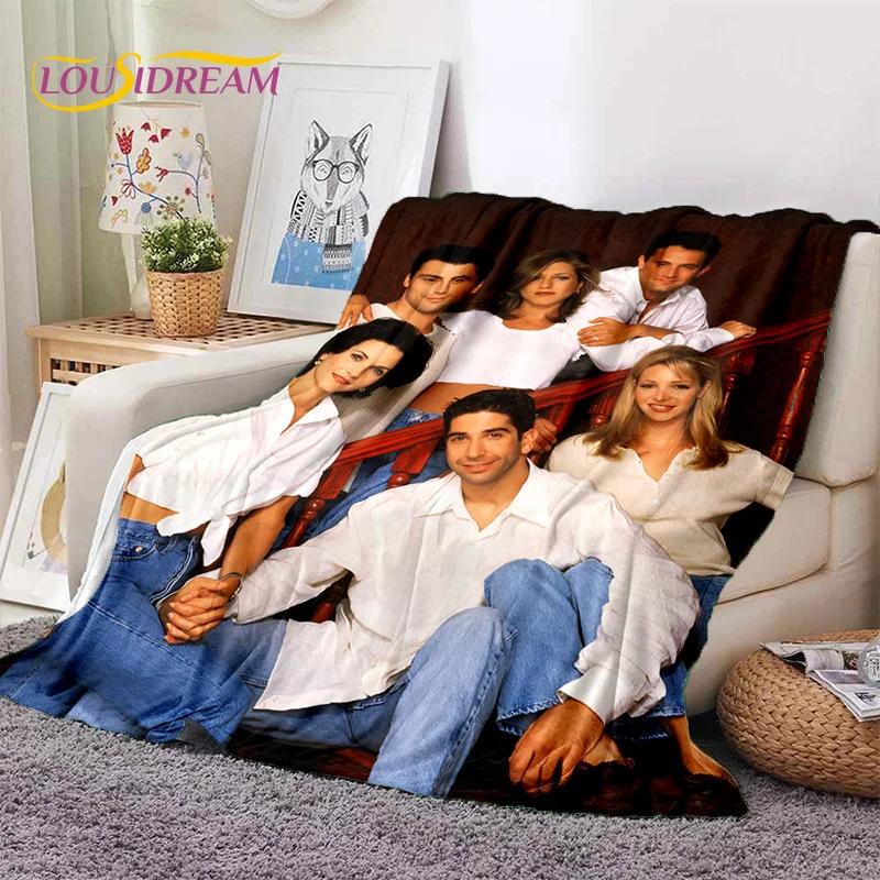 New Friends Classics TV 3D Soft Flannel Blanket for Beds Bedroom Sofa Picnic,Throw Blanket for Cover Outdoor Leisure Kid Gift
