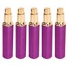 5pcs Travel Spray Bottles Eletrolytic Aluminium 12ml Refillable Perfume Bottles Durable Pocket