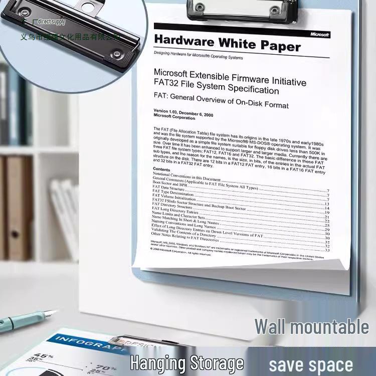 Экзаменационная доска для письма: Папка-планшет формата А4 для школьных тестов