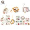 Baby Cloth Book With Bear  Goose Sensory Crinkle Activity Book With Mirror Teether And Hanging Ring Early Educational Toys
