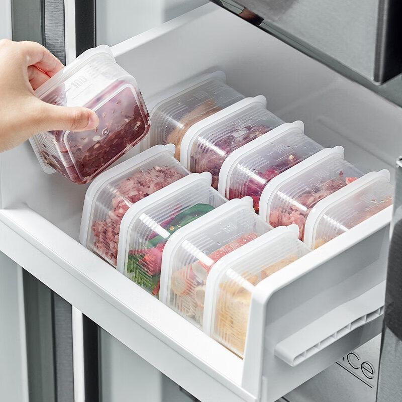 Японский стеклянный контейнер ZISIZ для замораживания и хранения продуктов