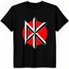 Хлопковая футболка мужская с круглым вырезом Топы DEAD KENNEDYS Большой логотип Футболка Унисекс Футболка Европейский размер Круглый вырез Футболки для мужчин Крутые