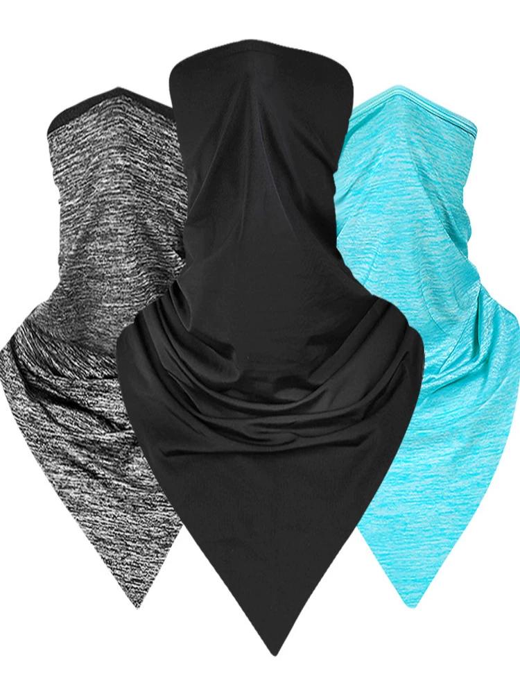 Merida Summer Outdoor Sun Mask Ice Silk Quick-Drying Bandana Magic Headband Men's and Women's Same Style Cycling Triangular Binder