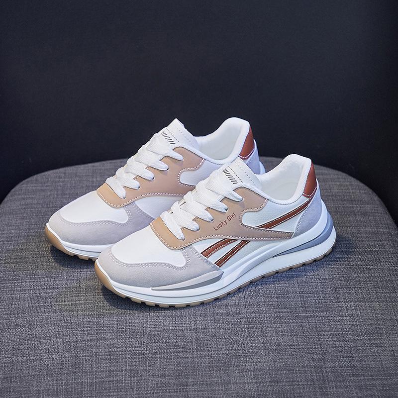 Женские кроссовки Белые туфли Легкие и удобные кроссовки Ins Trend Студенческая спортивная повседневная обувь