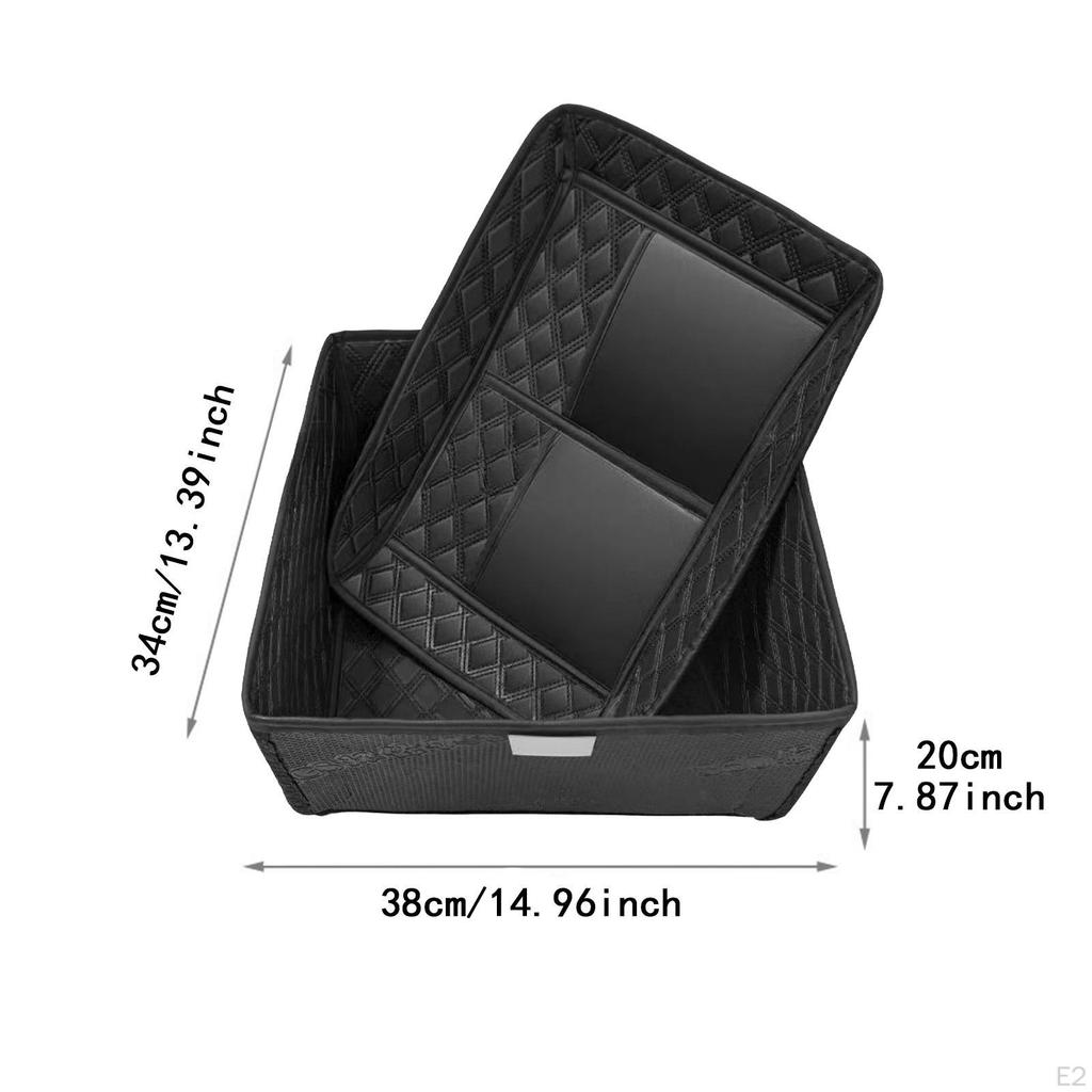 Мотоциклетная задняя хвостовая верхняя кофр-подкладка для кофра Защита кофра Замена ПУ с двумя карманами Портативная