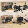 Tbs07-12 6 Mercenary Camouflage Clothing Small Particles Assembled Building Block Doll Toy