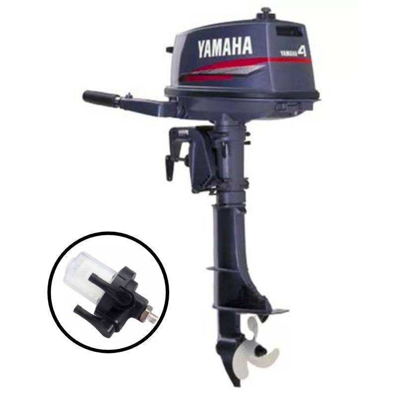 Топливный фильтр Yamaha для 2-х и 4-х тактных подвесных лодочных моторов с премиальным уплотнением для морского использования