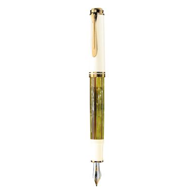 Pelikan Pelikan перьевая ручка EF Extra Fine Font White Tortoise Souveraine M400 обычный импортный продукт