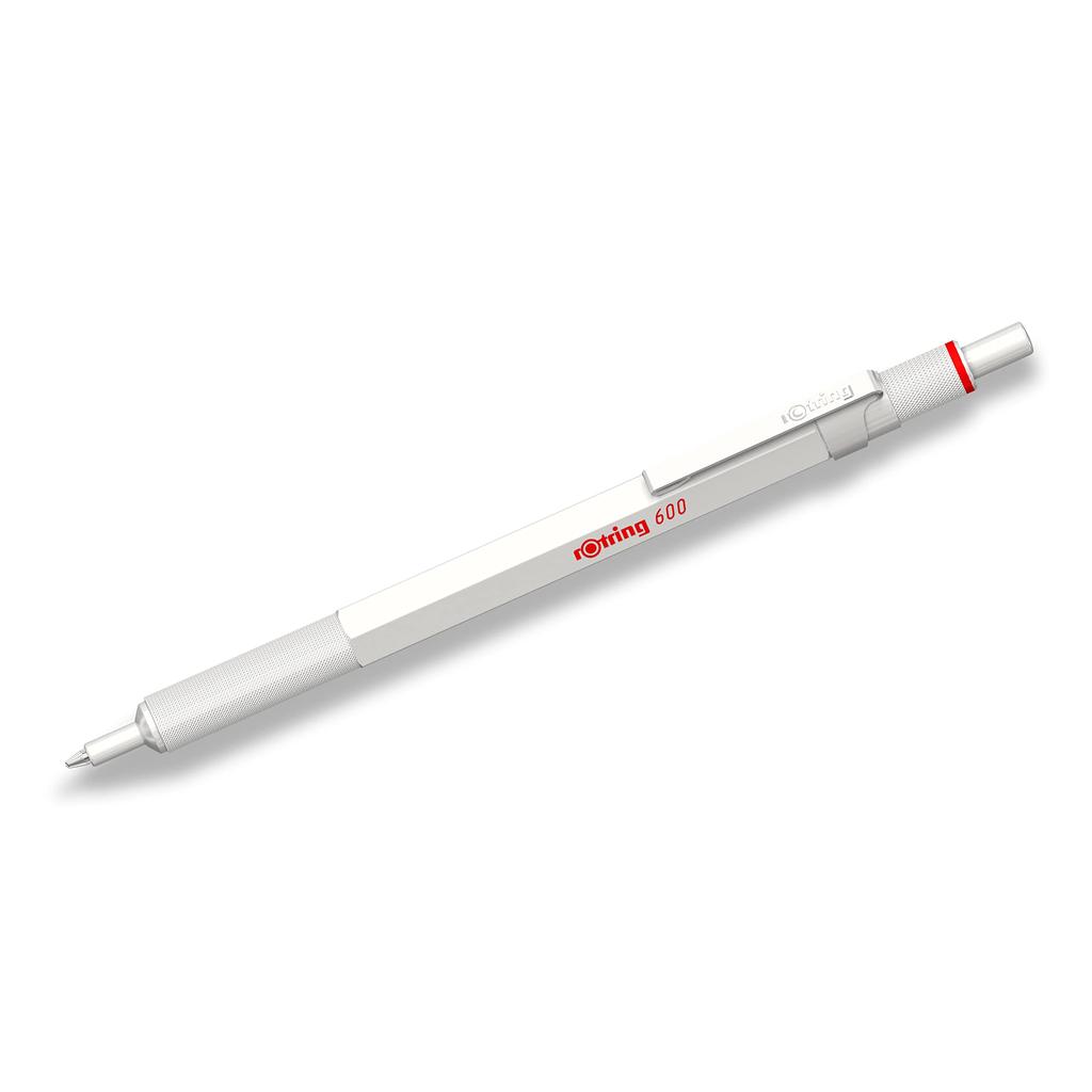 ROTRING 600 Ballpoint Pen M Medium Point Knock Type Luxury Brand Gift Pearl White 2183890 Japanese Genuine Product Oil-based