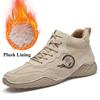 Men Sneakers Casual Ankle Boots Winter Warm High-quality Outdoors Driving Sports Shoes Men's Sneakers