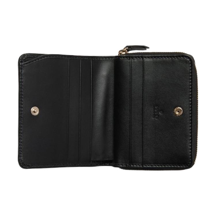 GUCCI GG Marmont Leather Wallet Mini Women's Black 813370-DTDHD-1000