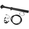 7075 Aluminium Alloy Black Road Bicycle Wire Control Oil Pressure Lifting Seatpost Mountain Bike