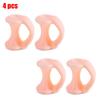 Toe Silicone Bunion Corrector Guard Foot Care Orthopedic Toe Separators Finger Toe Separator Correction Pad Foot Care Tool