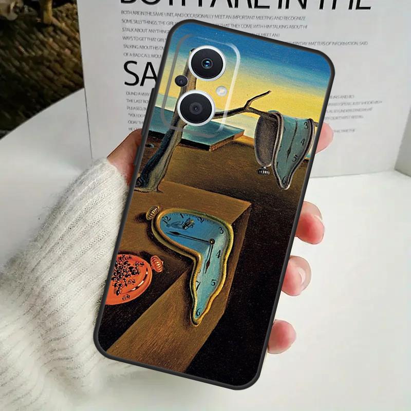 Чехол Сальвадор Дали для OPPO Reno 8T 4Z 5Z 8 10 11 Pro 4 5 6 7 Lite OPPO Find X6 Pro X3 X2 X5 Lite