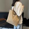 2025 New Large-capacity Class Commuter Bag Women's Fashion Korean Tote Bag Casual One-shoulder Student Canvas Bag