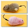 Wind-Up Mouse Cat Toy Realistic Furry Mouse Interactive Pet Toy Funny Moving Mouse for Chasing And Pouncing Play Stimulates Cats Hunting Instincts