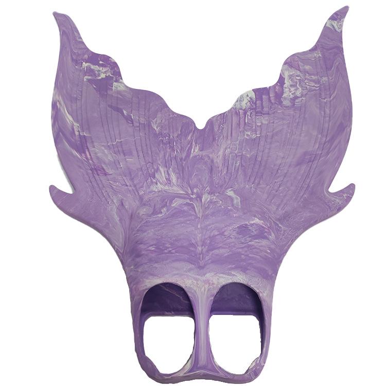 Плавательный ласт «Хвост русалки» для детей и взрослых — мягкий резиновый тренировочный ласт для дайвинга в аквариуме