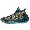 Star Series Star Summit Climbing High-Top Basketball Shoes Men Sneakers Digital-Green 112121818A-2