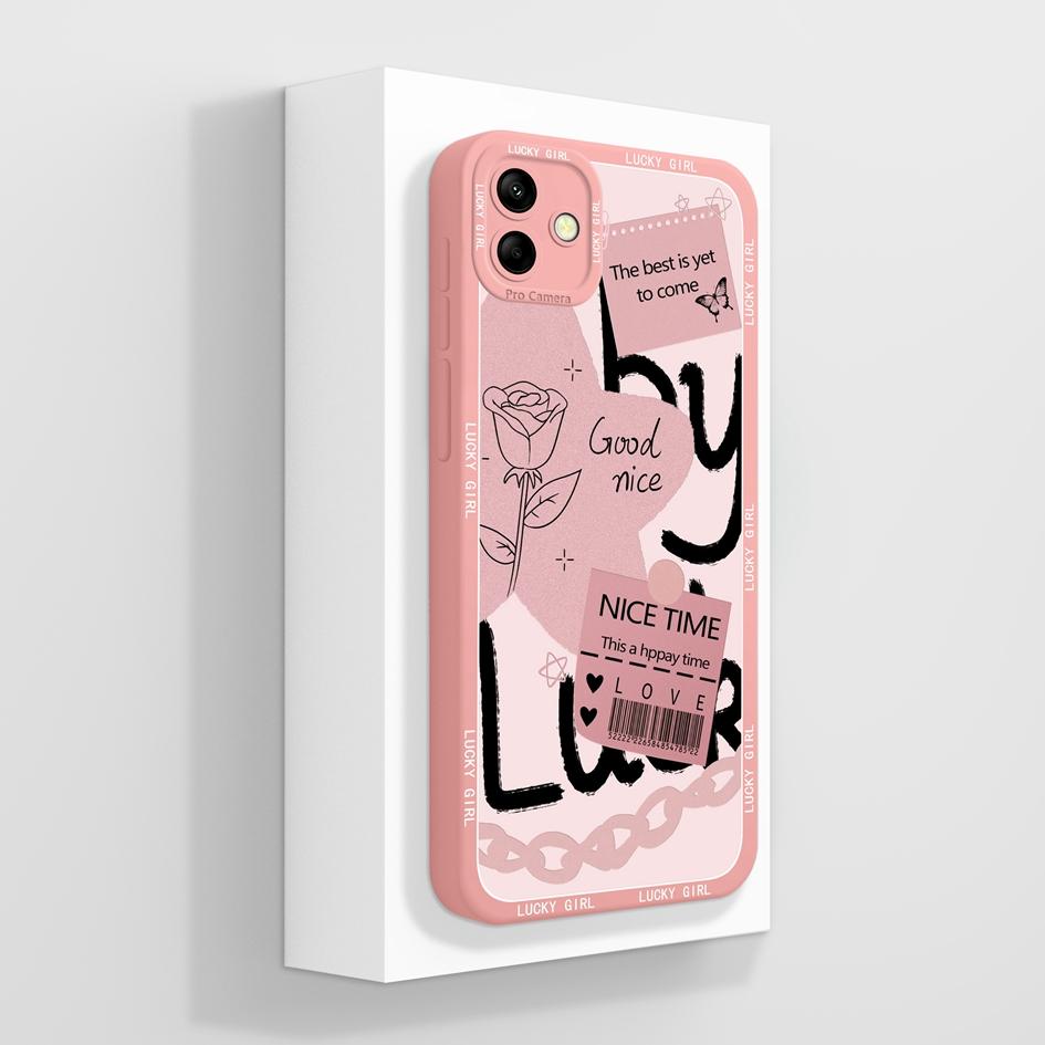 Для Samsung Galaxy A04 A04E M04 M 04 чехол для телефона Роскошный модный мягкий жидкий силикон квадратный протектор экрана сумка для телефона матовый для Samsung бампер