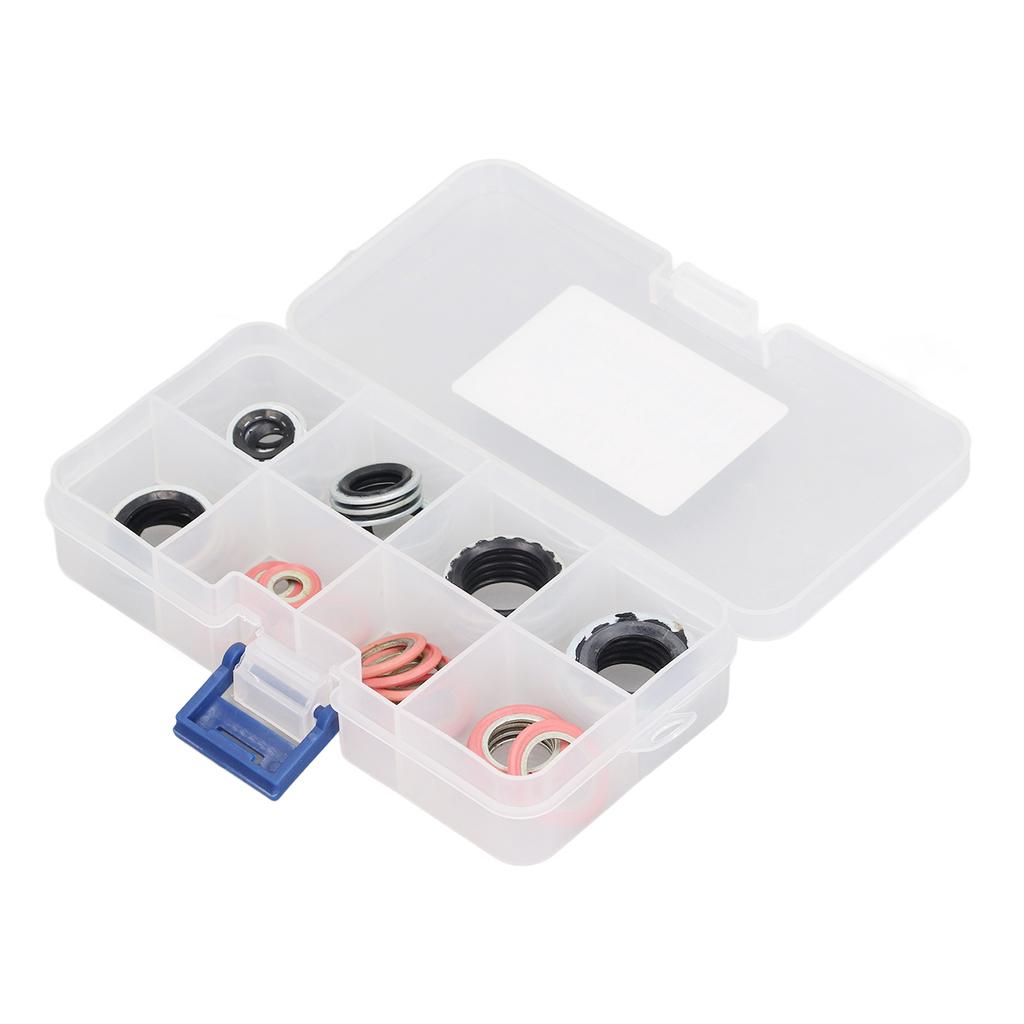 40 шт. уплотнительное кольцо для системы кондиционирования воздуха, комплект прокладок для кондиционера, комплект шайб для уплотнения порта компрессора переменного тока