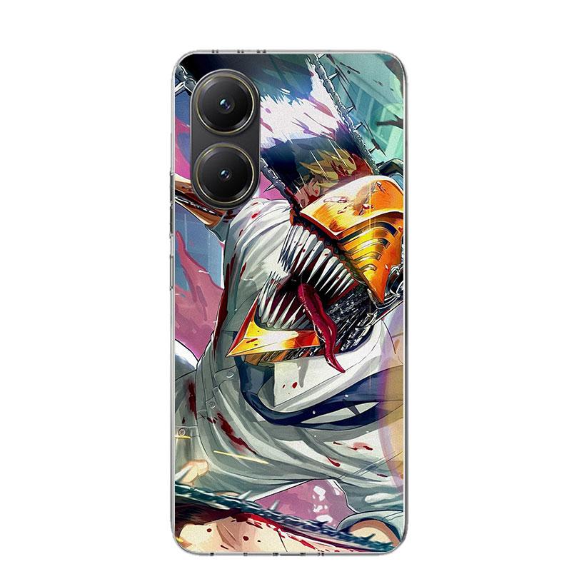 Чехол для телефона Chainsaw Man Denji Для Xiaomi Poco X7 X6 X5 Pro F7 Ultra Redmi 15C 15 13 13C 12 12C 10 10A 10C 9 9A 9C 9T Обложка Po
