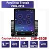 9.7 Inch Car Radio For Ford New Transit 2009-2019 Android 2 DIN Tesla Vertical Screen Carplay Auto Radio Multimedia Player 2+32GB
