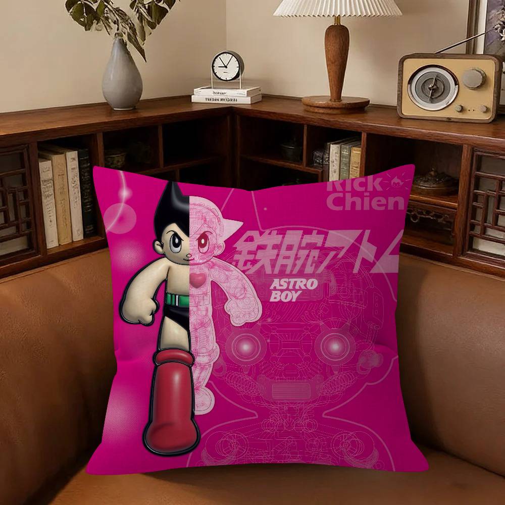 Cushion Personalized Picture Text Home Decorative Pillows Household Gifts 45X45Cm Popular Anime Astro Boy