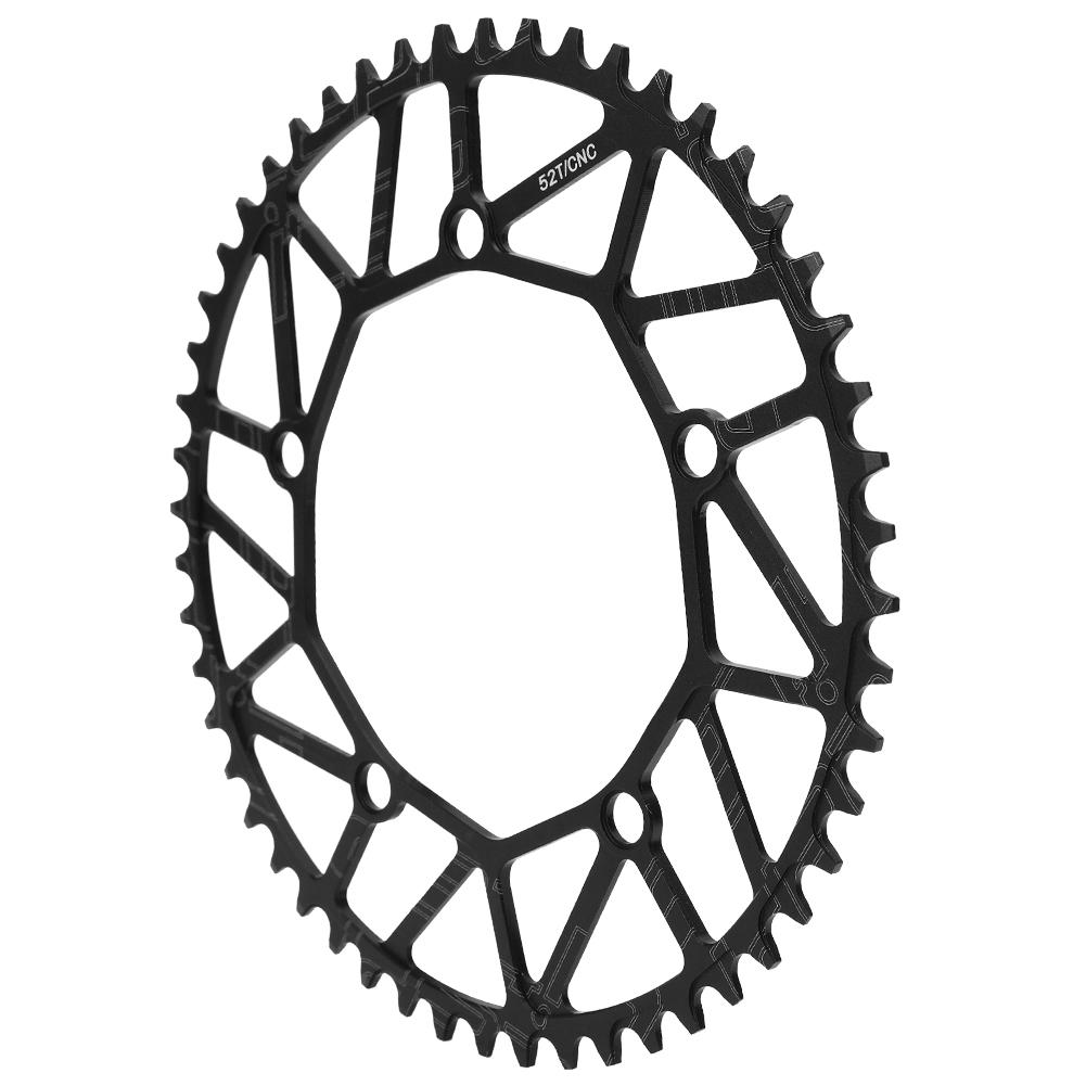     Light   Bike   &amp; Negative Teeth Single Chainring 130BCD Chain Wheel   Accessory(52T )