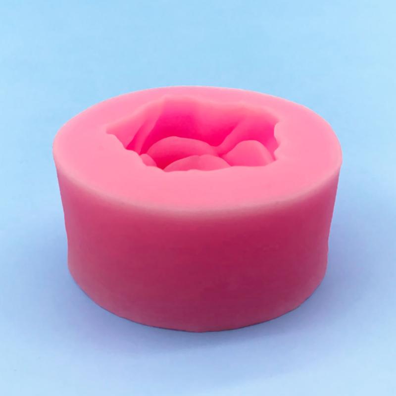 3D Красивые Розы Силиконовая Форма DIY Инструменты для Украшения Шоколадного Торта Фондант Украшение Свадебного Торта Цветы Форма для Мыла